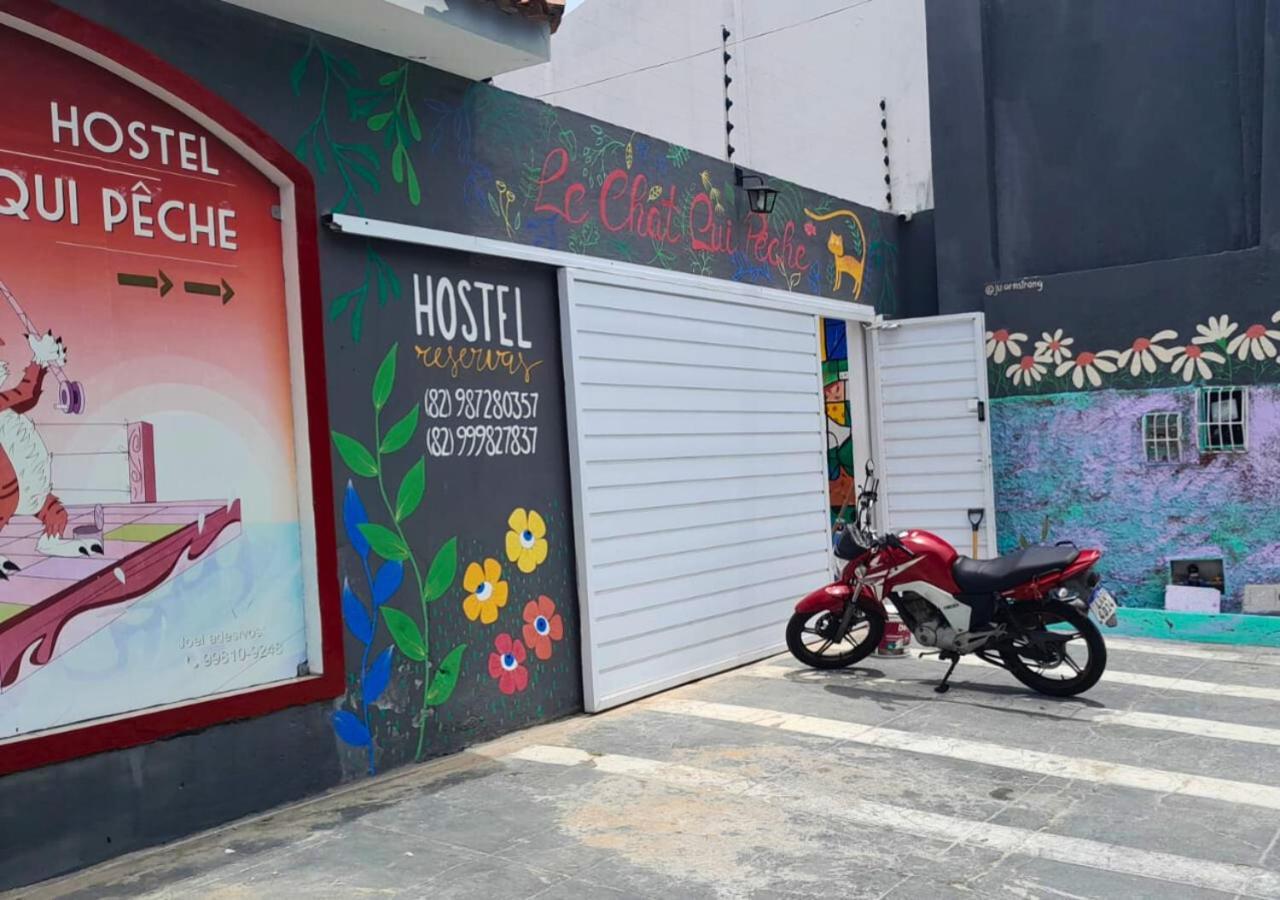 "Le Chat Qui Peche" Hostel A 150 Metros Da Praia De Pajucara Maceio  Luaran gambar